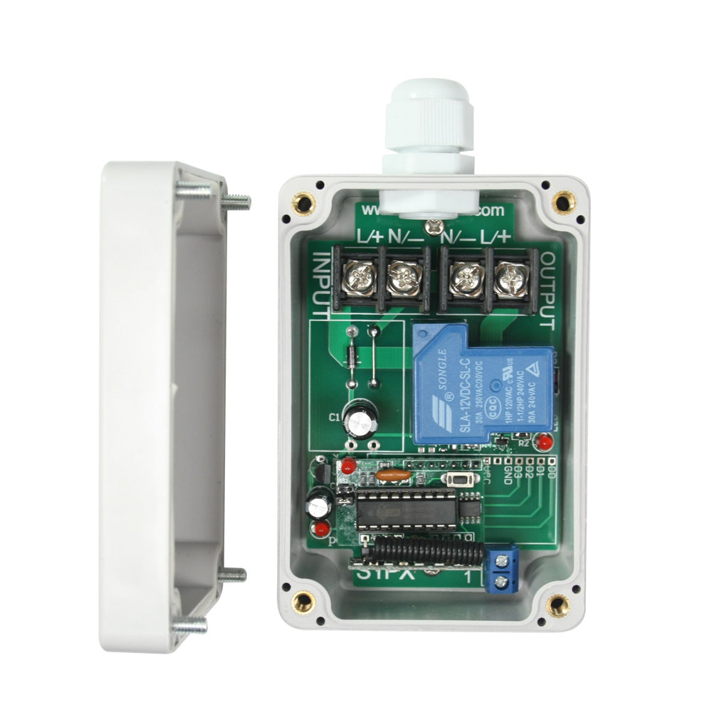 1 Canal 30A Kit Interrupteur Télécommande sans fil Pour Moteur Électrique  12V 24V (Modèle: 0020601)