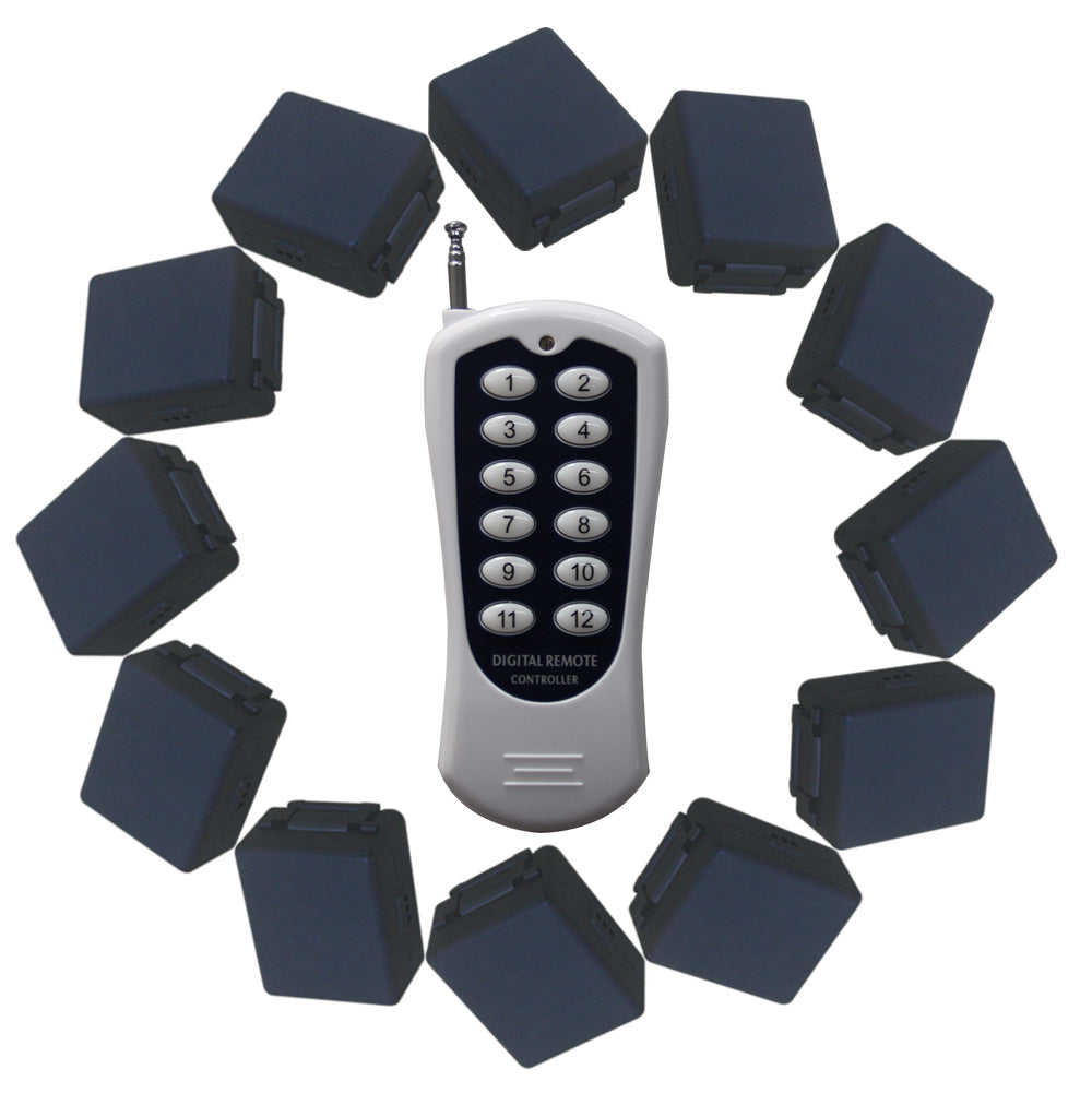 Mini Interrupteur Télécommande Sans Fil CC 4~12V Normalement Fermé