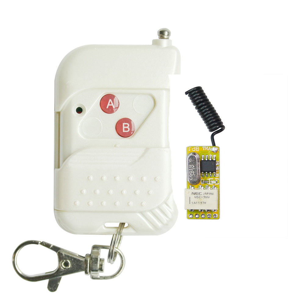 1 Canal Petite Taille Mini 12V Kit Interrupteur Telecommande Sans Fil