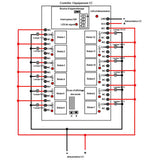 12 Voies CC 12V 24V Interrupteur Relais Sans Fil Longue Distance 5 Km (Modèle: 0020032)