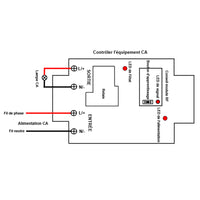1 Voie Interrupteur Sans Fil CA 220V 30A Récepteur Radio (Modèle: 0020053)