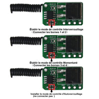 1 Canal CC 6V~36V 50W Mini Kit Interrupteur Télécommande Sans Fil pour Éclairage LED (Modèle: 0020642)