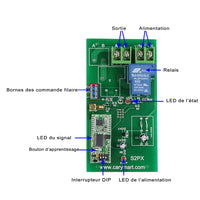 1 Canal CC 30A Interrupteur Télécommande Sans Fil Pour Lampe Extérieur (Modèle: 0020114)